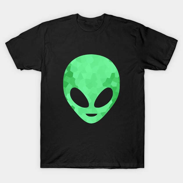 Scifi Alien Head T-Shirt by SartorisArt1